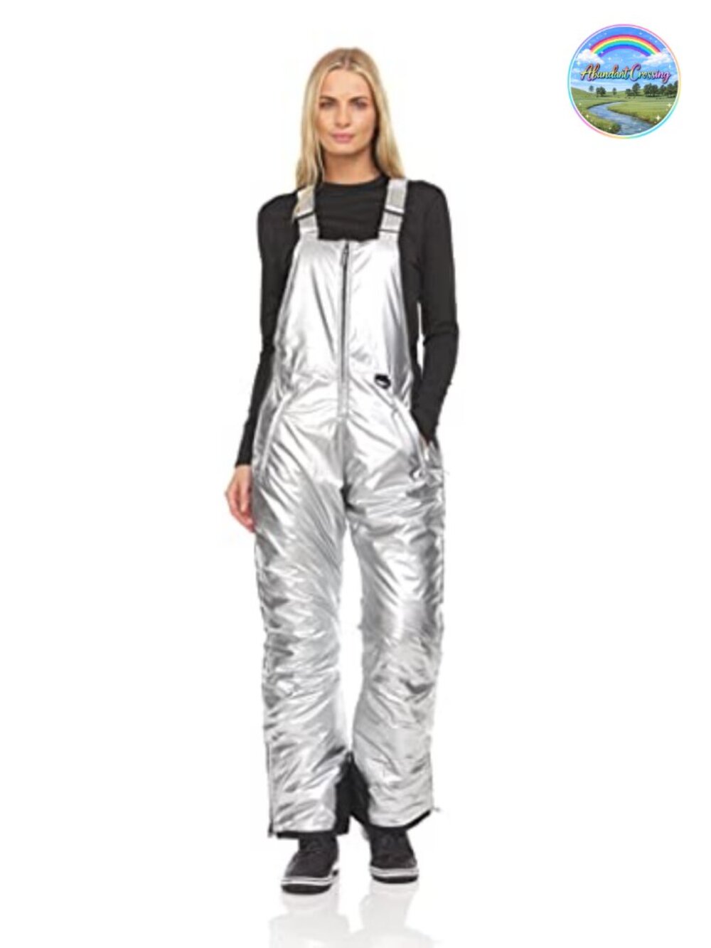 Women's Insulated Water Resistant Ski Snow Bibs Overalls